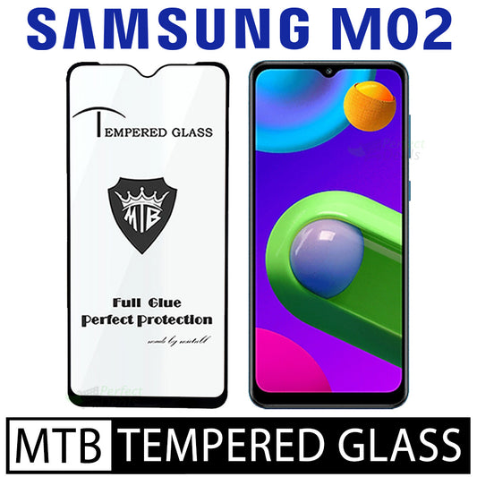 MTB Screen Protector Tempered Glass for Samsung Galaxy M02