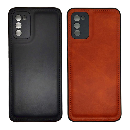 Luxury Leather Case Protection Phone Case Back Cover for Samsung A02s
