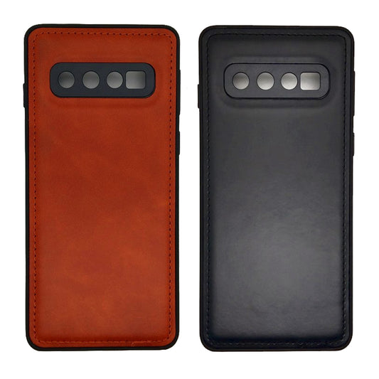 Luxury Leather Case Protection Phone Case Back Cover for Samsung S10