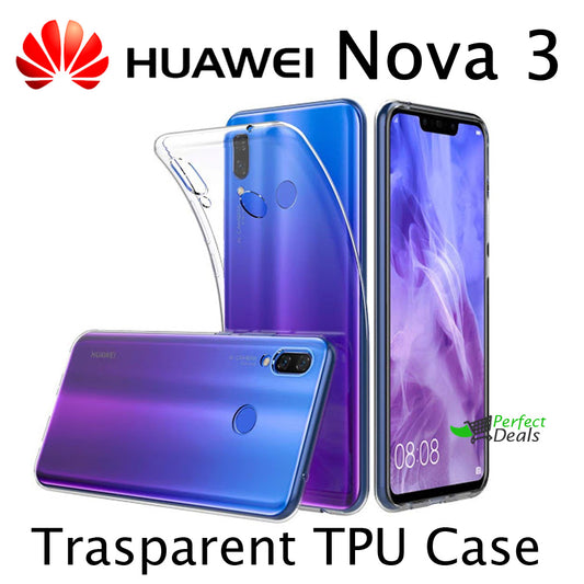 Transparent Clear Slim Case for Huawei Nova 3