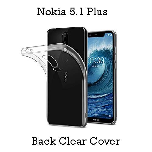Transparent Clear Slim Case for New Nokia 5.1 Plus