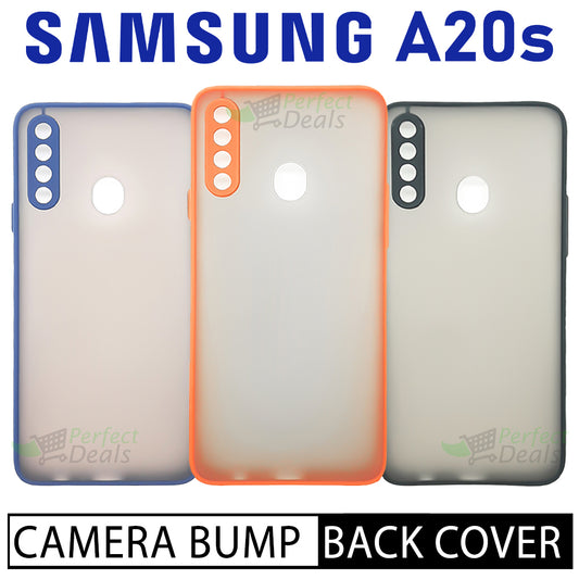 Camera lens Protection Gingle TPU Back cover for Samsung A20s