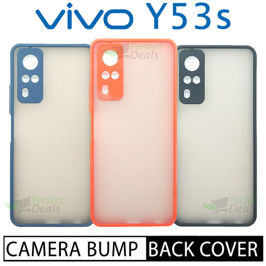 Camera lens Protection Gingle TPU Back cover for Vivo Y53s