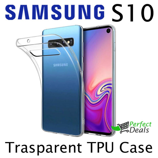 Transparent Clear Slim Case for Samsung S10