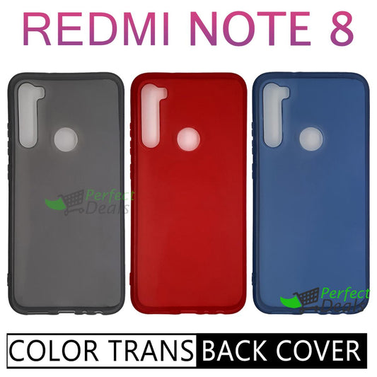 Semi Transparent TPU Case for Redmi Note 8