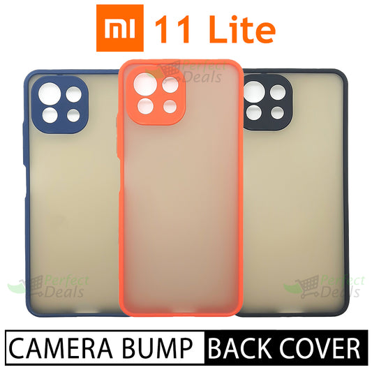 Camera lens Protection Gingle TPU Back cover for Mi 11 Lite