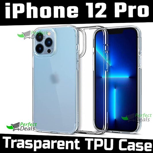 Transparent Clear Slim Case for apple iPhone 12 Pro