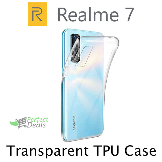 Transparent Clear Slim Case for New Realme 7