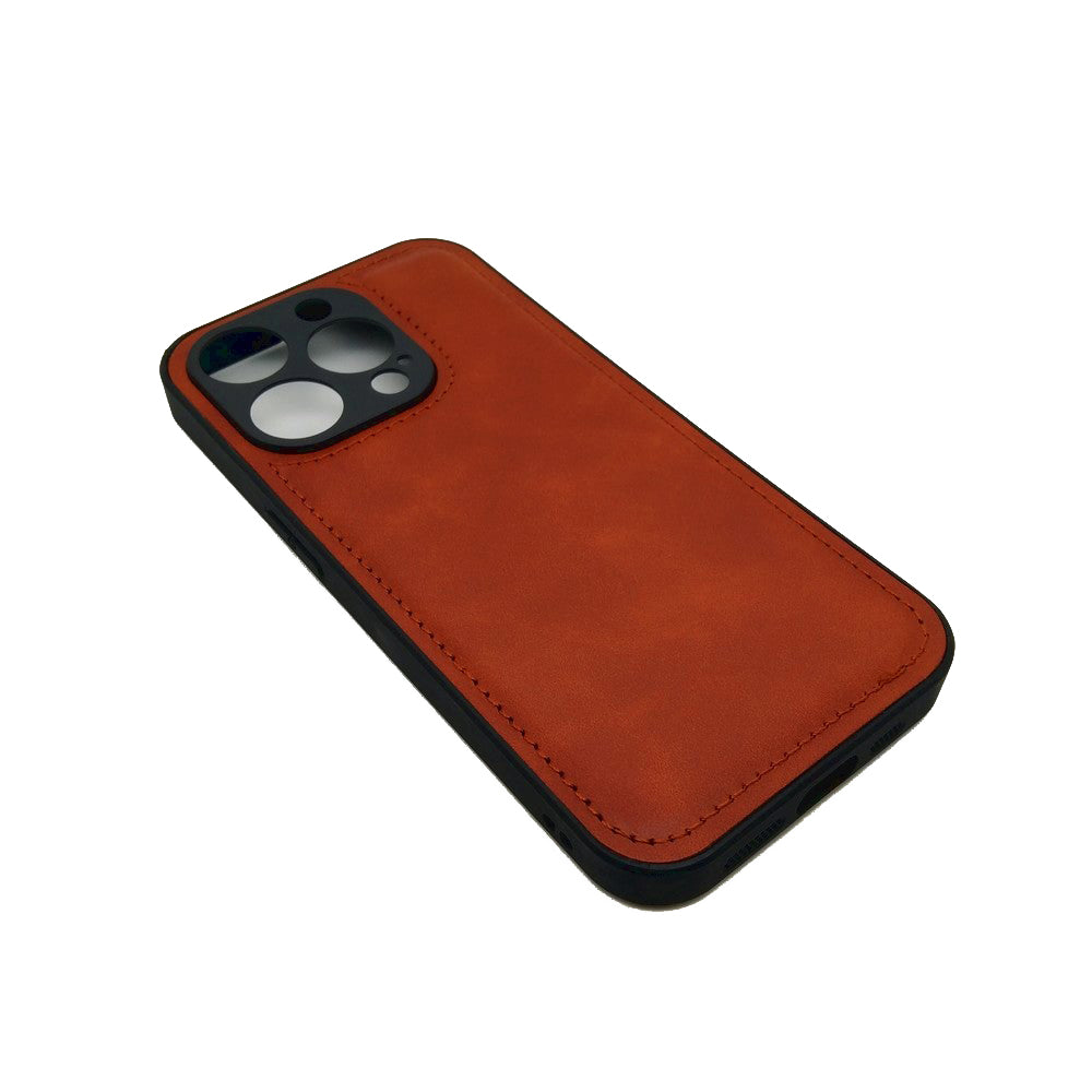 Luxury Leather Case Protection Phone Case Back Cover for apple iPhone 15 Pro