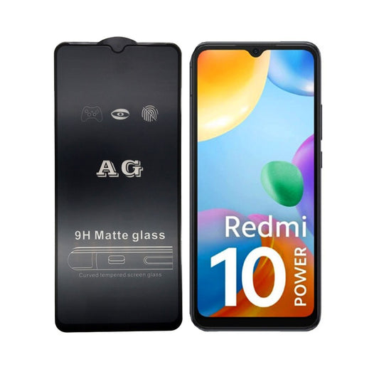 Matte Tempered Glass Screen Protector for Redmi 10 POWER