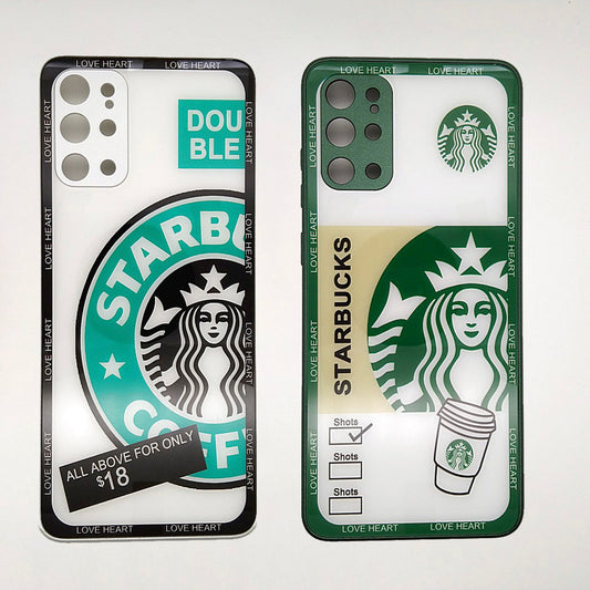 S20 PLUS Starbucks Series High Quality Perfect Cover Full Lens Protective Transparent TPU Case For Samsung S20 PLUS