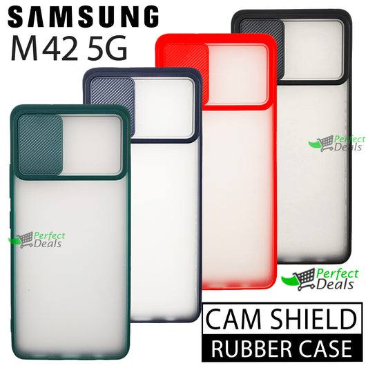 Camera Protection Slide PC+TPU case for Samsung M42 5G