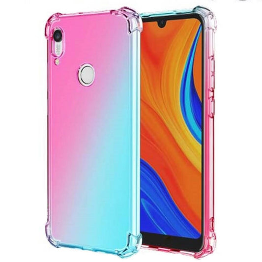AntiShock Clear Back Cover Soft Silicone TPU Bumper case for Huawei Y6s