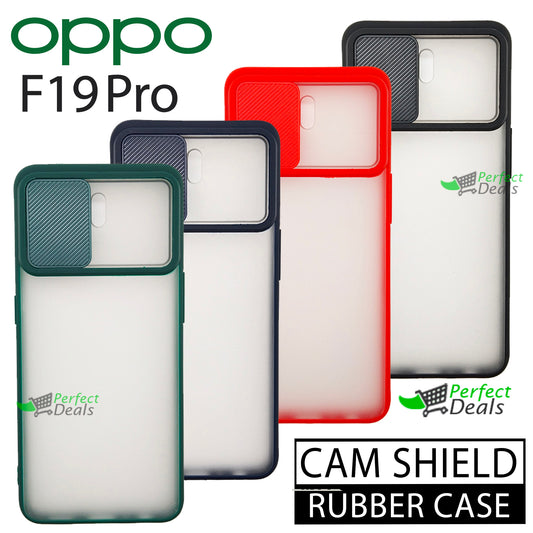 Camera Protection Slide PC+TPU case for OPPO F19 PRO