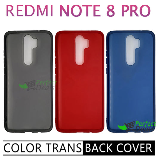 Semi Transparent TPU Case for Redmi Note 8 Pro