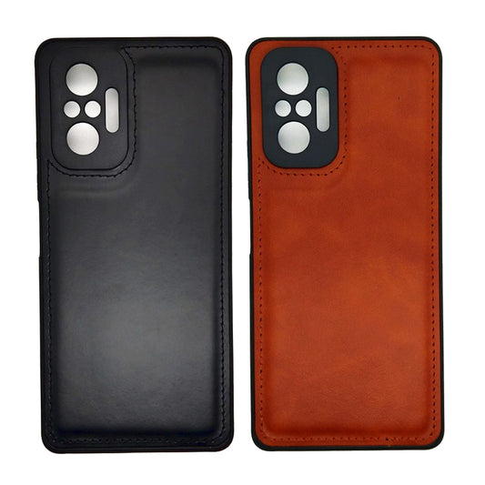 Luxury Leather Case Protection Phone Case Back Cover for Redmi Note 10 Pro