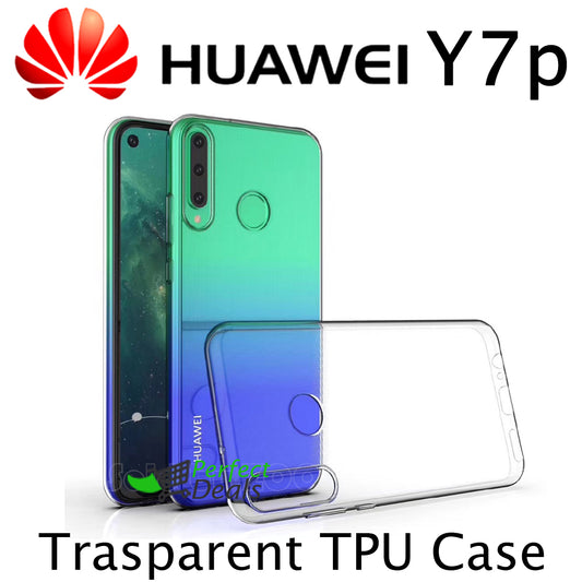Transparent Clear Slim Case for Huawei Y7p