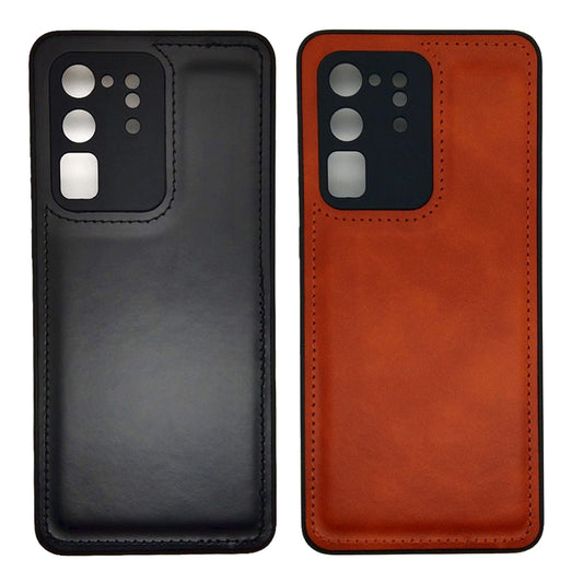 Luxury Leather Case Protection Phone Case Back Cover for Samsung S20 Ultra