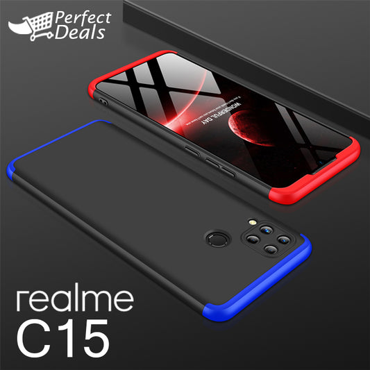 Original GKK Dual Tone 360º Case for Realme Realme C15