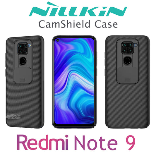NILLKIN camera Protection Cam Shield Case PC Back Slide cover For Redmi Note 9
