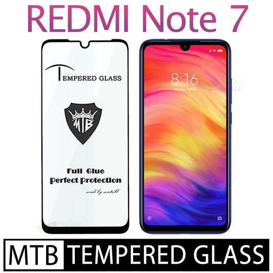 MTB Screen Protector Tempered Glass for Redmi Note 7