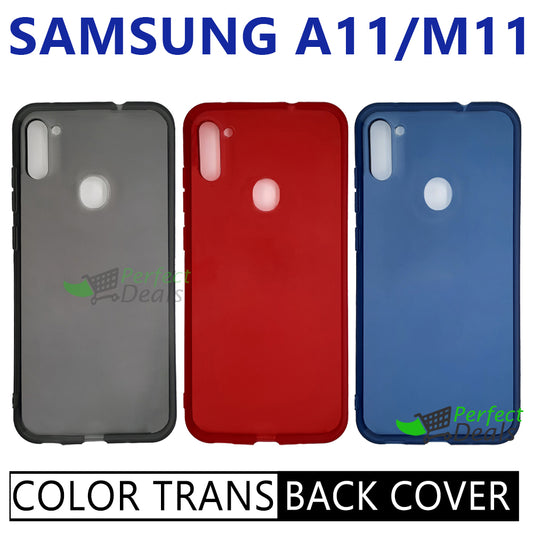 Semi Transparent TPU Case for Samsung A11 / M11