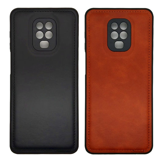 Luxury Leather Case Protection Phone Case Back Cover for Redmi Note 9s