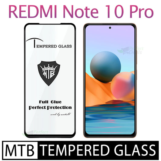 MTB Screen Protector Tempered Glass for Redmi Note 10 Pro