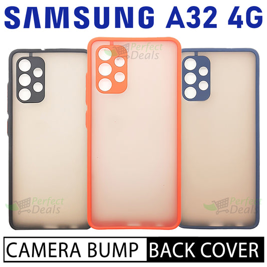 Camera lens Protection Gingle TPU Back cover for Samsung A32 4G