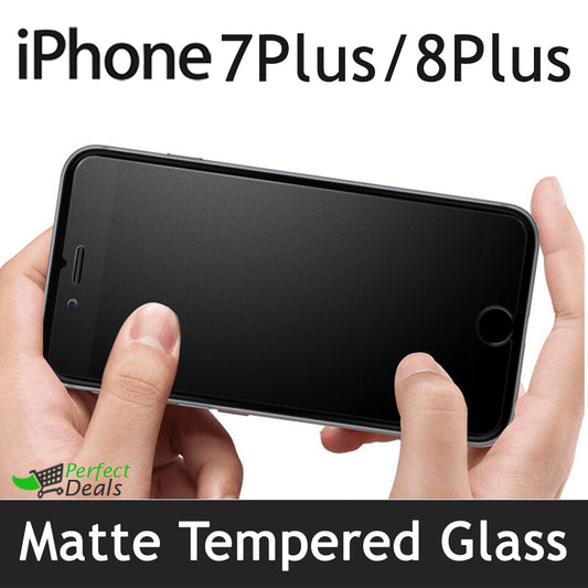 Matte Tempered Glass Screen Protector for apple Phone 7Plus / 8Plus
