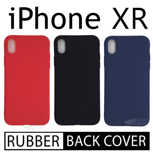Slim Rubber fit back cover for iPhone XR