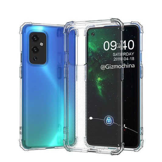 AntiShock Clear Back Cover Soft Silicone TPU Bumper case for Oneplus OnePlus 9