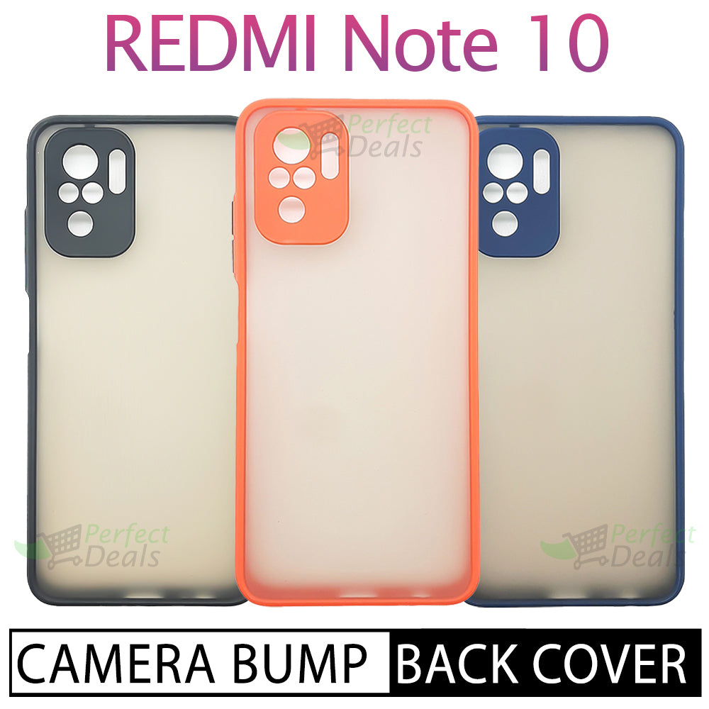 Camera lens Protection Gingle TPU Back cover for Redmi Note 10