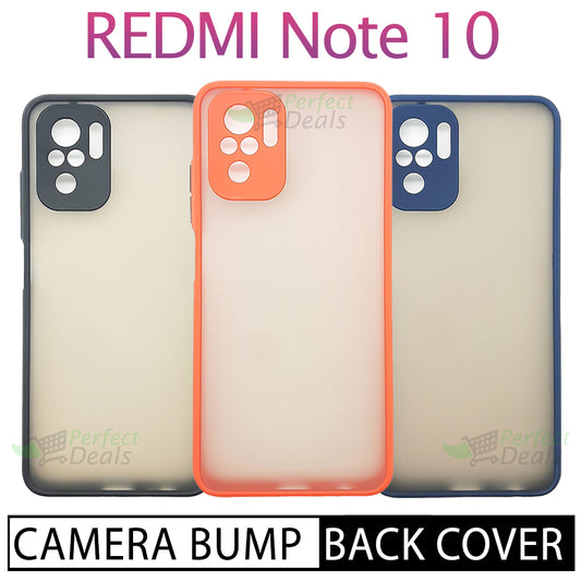 Camera lens Protection Gingle TPU Back cover for Redmi Note 10