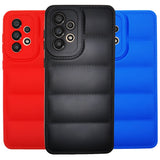 Puffer Case Jacket Cushion Back Cover for Samsung A33 5G