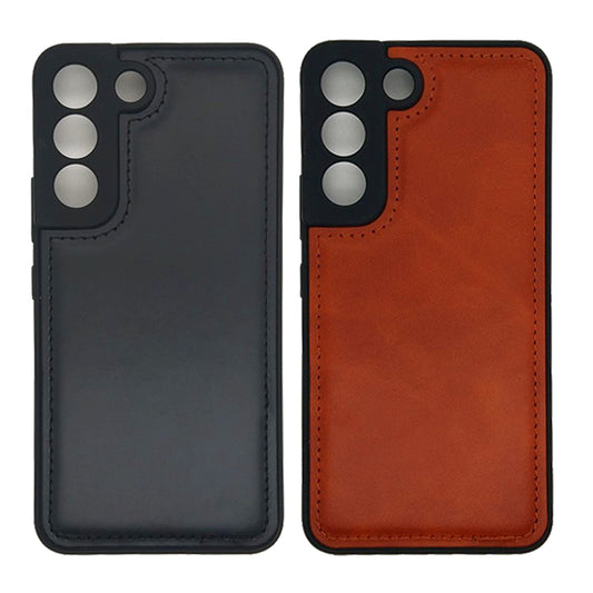 Luxury Leather Case Protection Phone Case Back Cover for Samsung S22