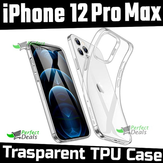 Transparent Clear Slim Case for apple iPhone 12 Pro Max