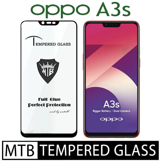 MTB Screen Protector Tempered Glass for OPPO A3s