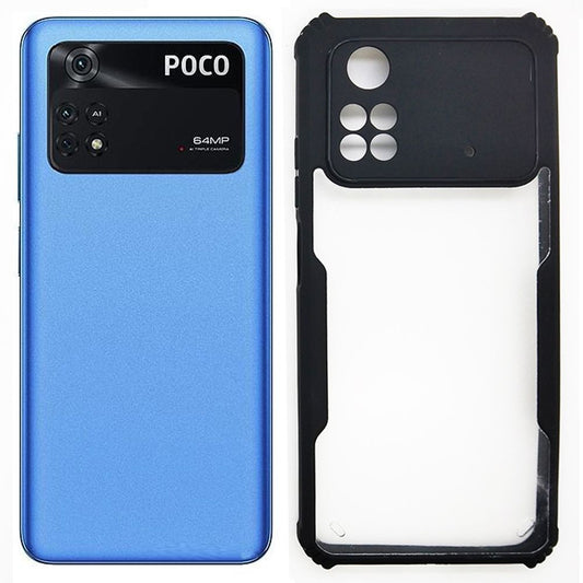 ALY Soft Silicone TPU Bumper Case For Xiaomi Mi POCO M4 Pro