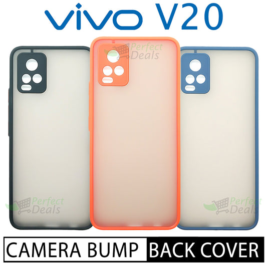 Camera lens Protection Gingle TPU Back cover for Vivo V20