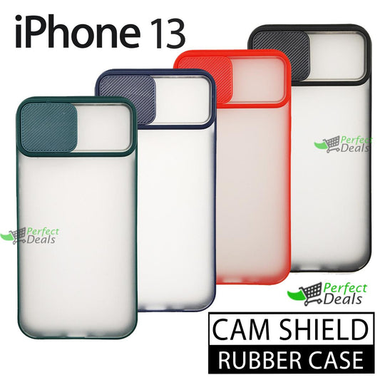 Camera Protection Slide PC+TPU case for apple iPhone 13