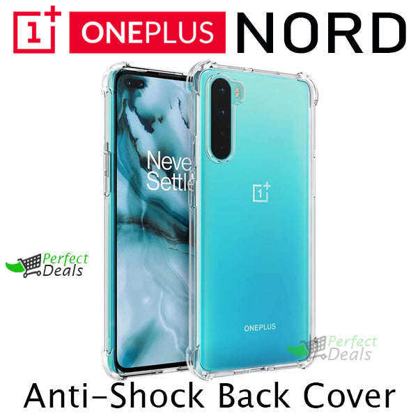 AntiShock Clear Back Cover Soft Silicone TPU Bumper case for Oneplus OnePlus Nord