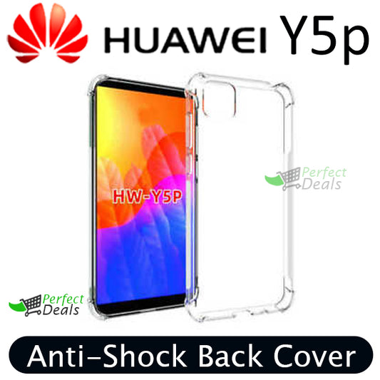 AntiShock Clear Back Cover Soft Silicone TPU Bumper case for Huawei Y5p