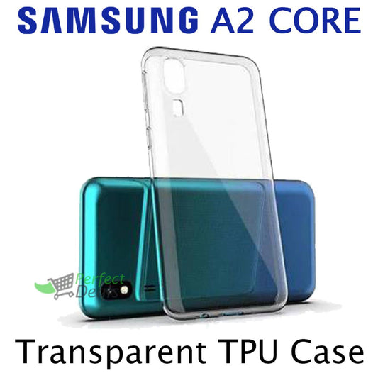 Transparent Clear Slim Case for Samsung A2 Core