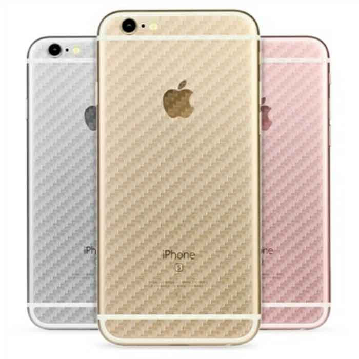 iPhone 6 carbon Back Clear Skin Sticker