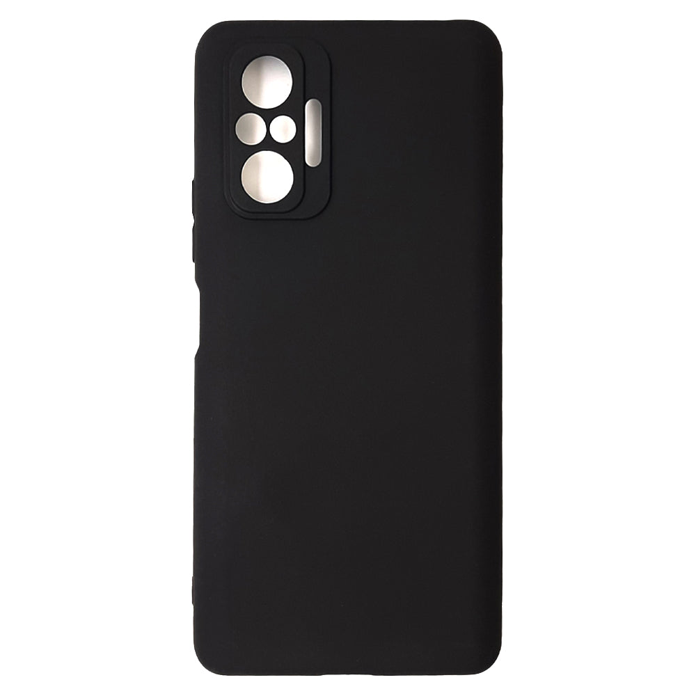 Redmi Note 10 Pro Silicone back Cover Slim Magic TPU Case Black