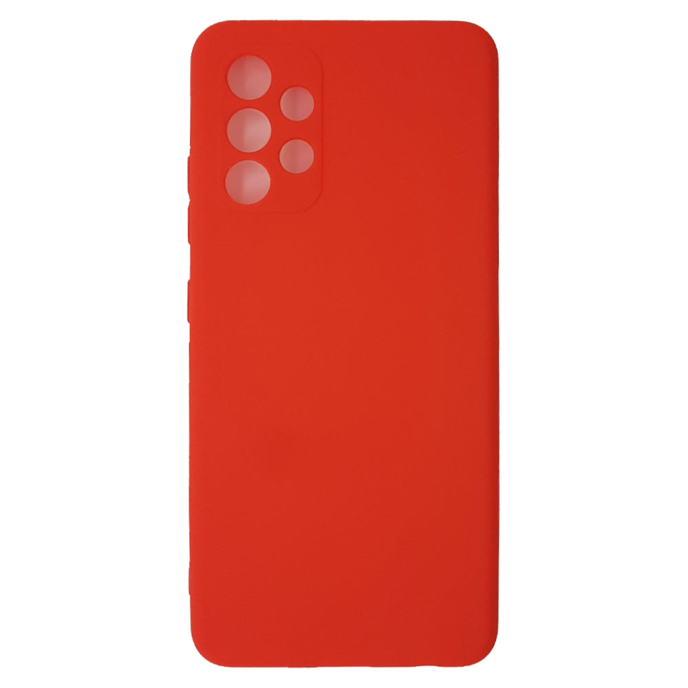 Samsung A32 Silicone back Cover Slim Magic TPU Case Red