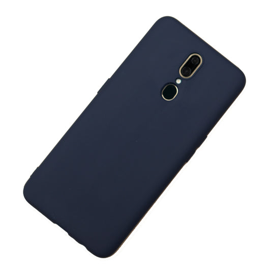 OPPO F11 Silicone back Cover Slim Magic TPU Case Blue