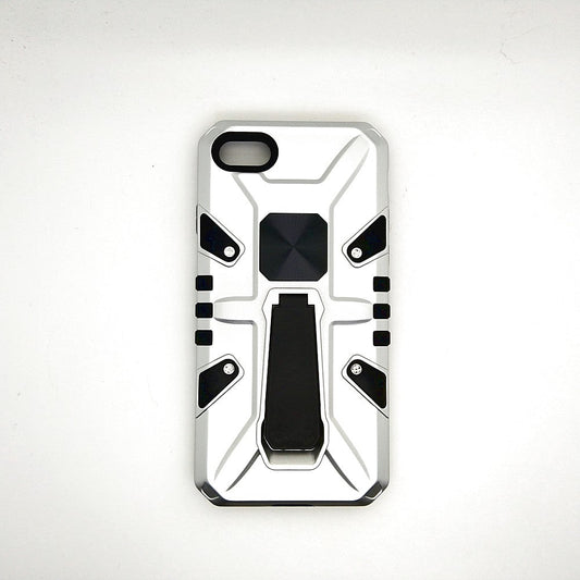 iPhone 7 Shockproof Armour Magnet Car holder Military Grade Case White