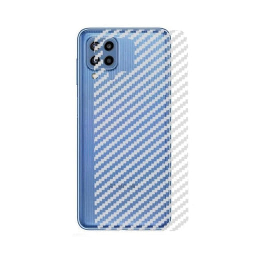 Samsung M32 carbon Back Clear Skin Sticker